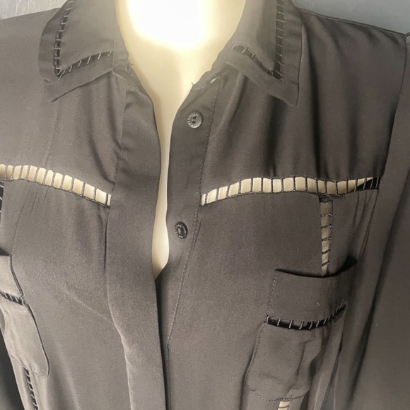 Ex Cond ZIMMERMANN black ladder dress size 3 - Picture 3 of 5